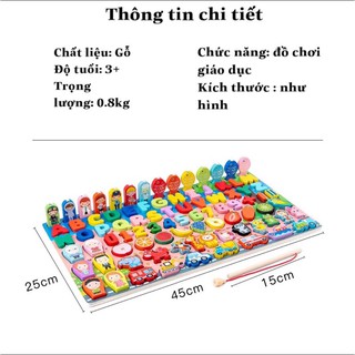 bộ đồ chơi gỗ thông minh