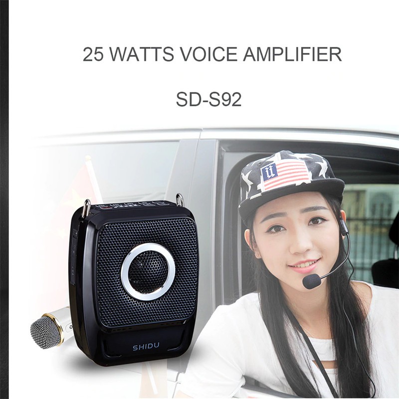 Máy trợ giảng không dây Shidu S92 Hỗ trợ Bluetooth 4.1