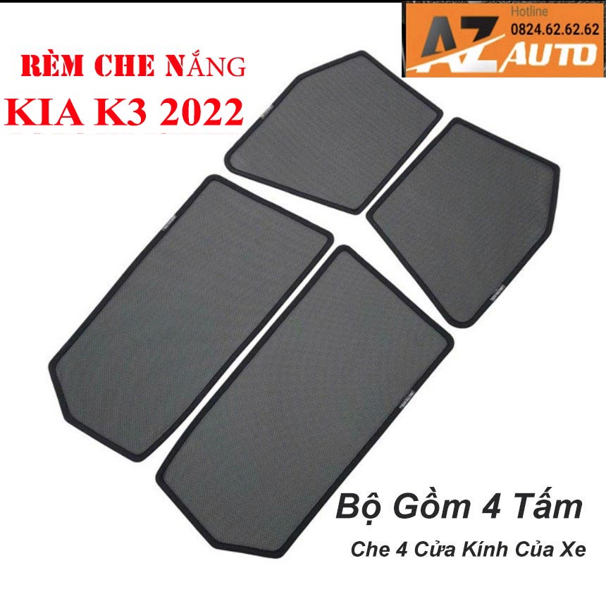 Rèm che nắng theo xe Kia K3 2022