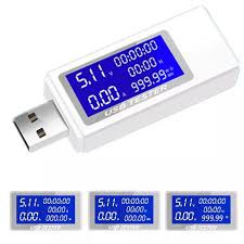 Usb tester / Thiết bị kiểm tra đo dòng điện, điện áp Keweisi KWS-1705a