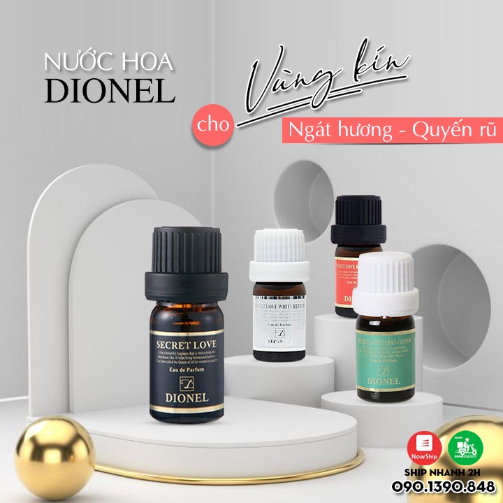 Nước hoa vùng kín DIONEL SECRET LOVE tinh dầu siêu quyến rũ-vũ khí không thể cưỡng lại của các chị em