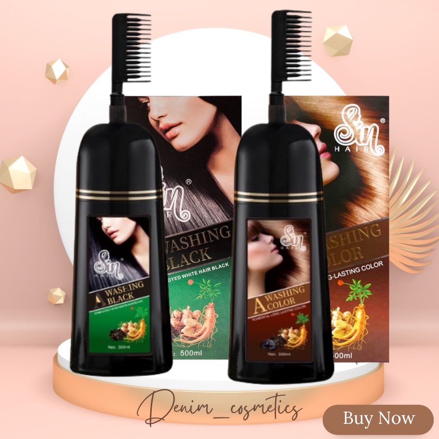 Dầu gội phủ bạc sinhair - NHẬT Bản tóc đen - nâu đều màu đẹp tự nhiên - FAKE ĐỀN 200%