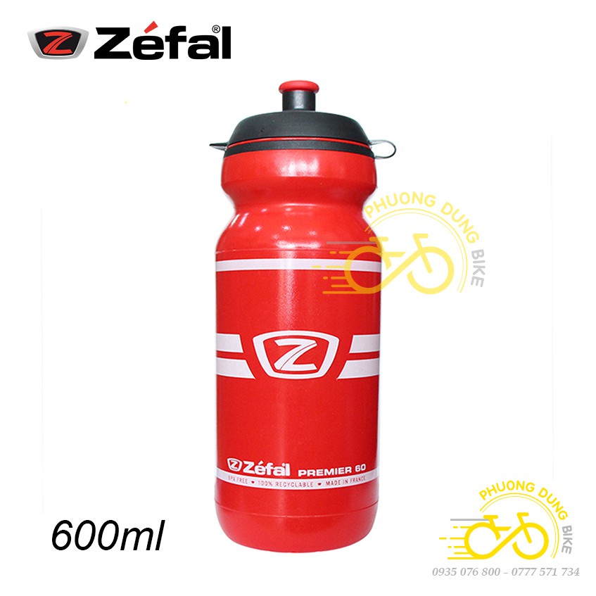 Bình nước xe đạp ZEFAL PREMIER 600ml