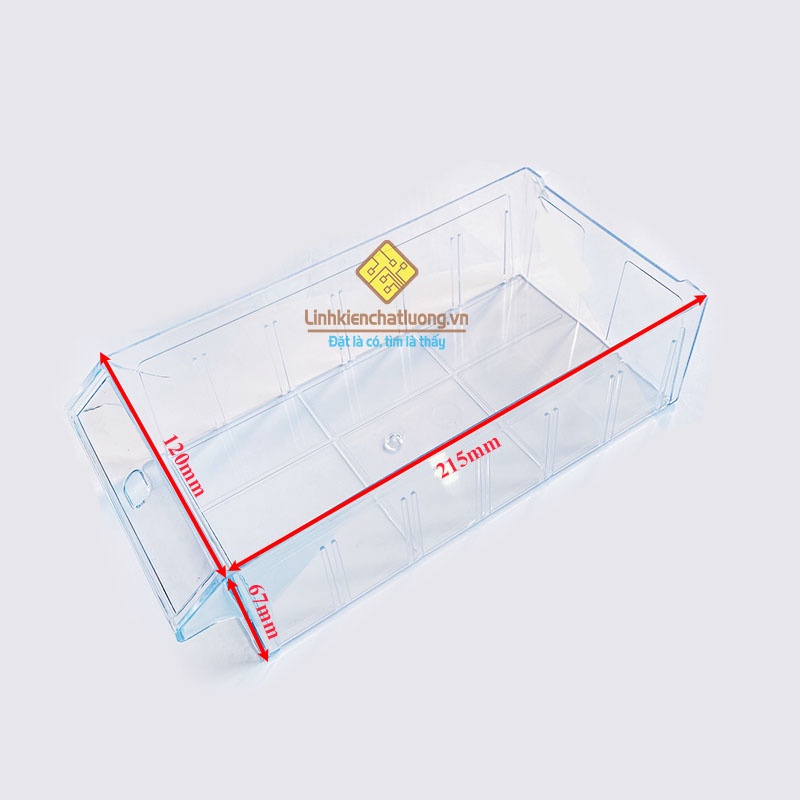 Lốc 3 chiếc hộp đựng linh kiện lắp ghép F6 240x130x78mm