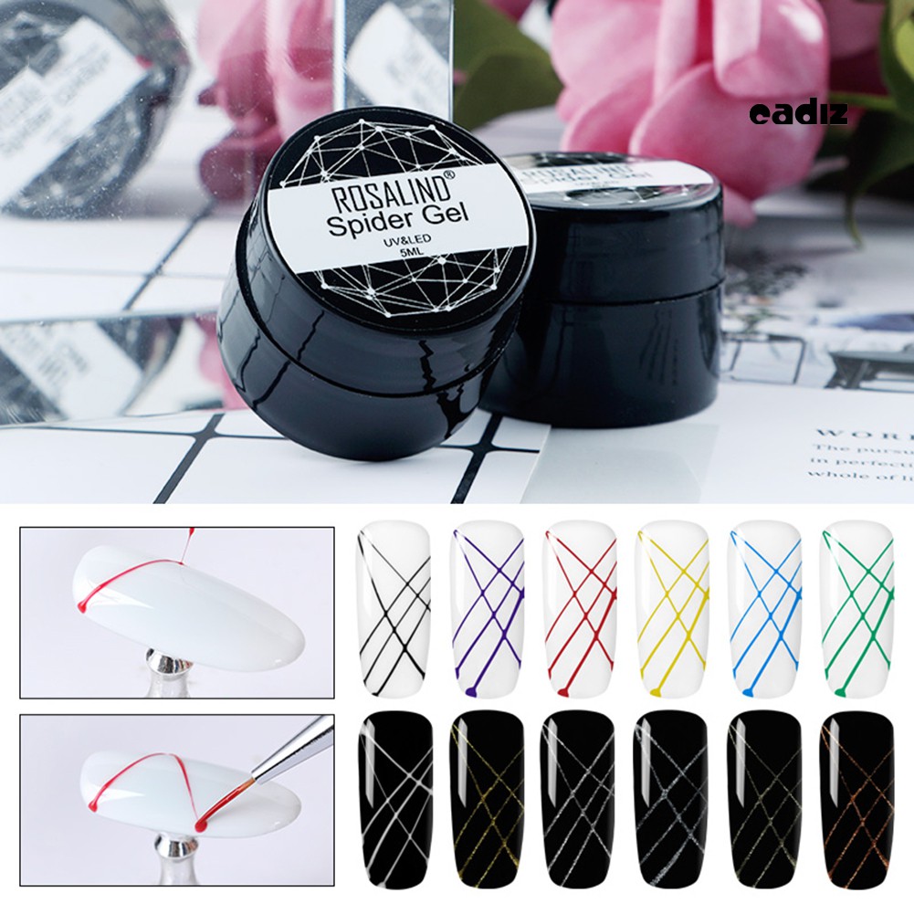 [Hàng mới về] Sơn gel vẽ móng trang trí nghệ thuật bằng chất liệu resin sử dụng cho nhiều mục đích