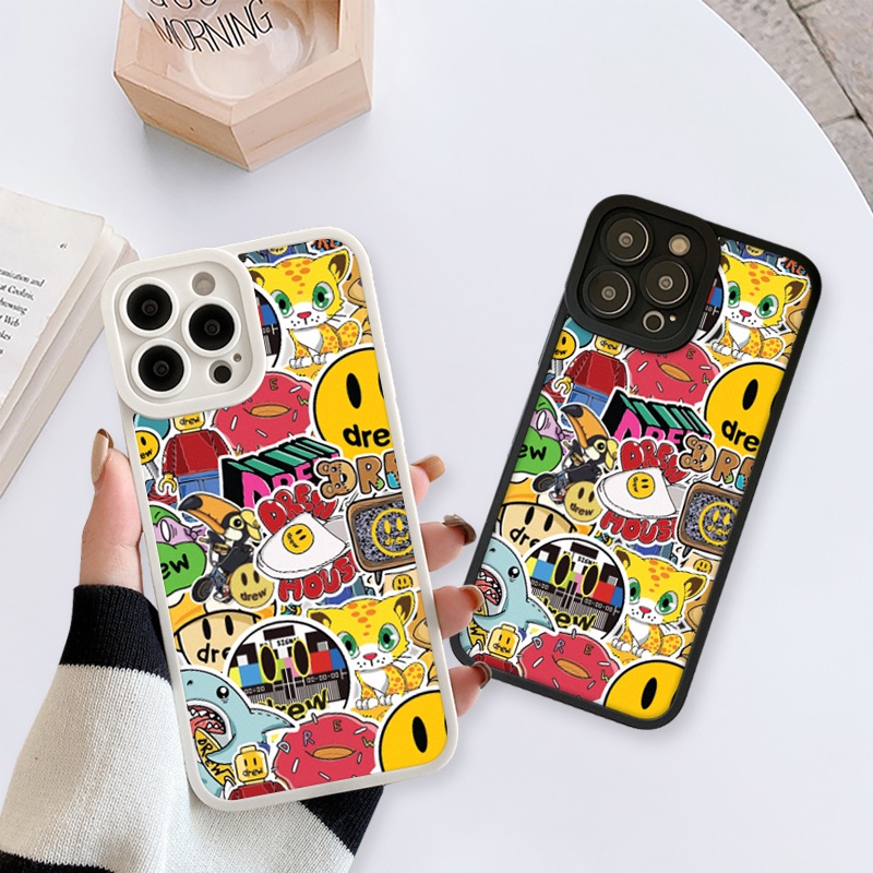 Ốp lưng IPhone  cạnh vuông lỗ camera sticker drew 6/6plus/7/7plus/8/8plus/x/xr/xs/11/12/13/14/plus/promax- CVL183