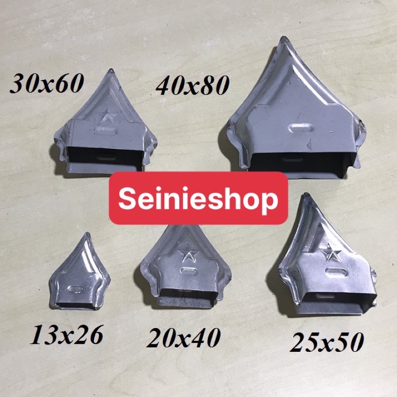 Nắp chụp bịt đầu sắt hộp, cửa cổng sắt, chông hàng rào