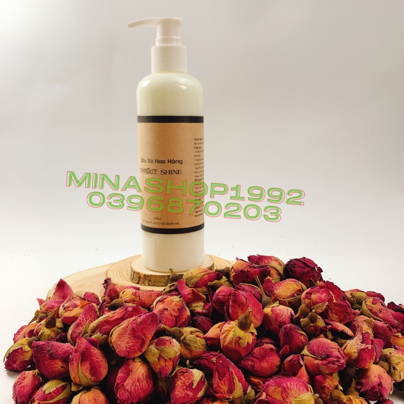 Dầu Xả Hoa Hồng (250ML) - mềm cho tóc khô sơ, bảo vệ ngọn tóc không bị chẻ ngọn