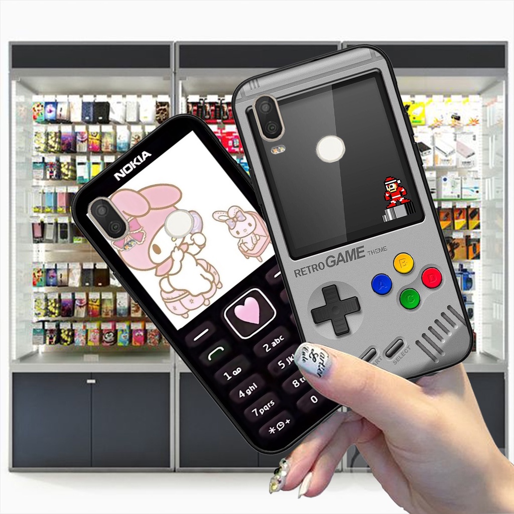 Ốp Vsmart Active 1 / Active 1 Plus / Active 1+ / Active 3 bộ hình điện thoại nokia huyền thoại , BTS , Vpop cute