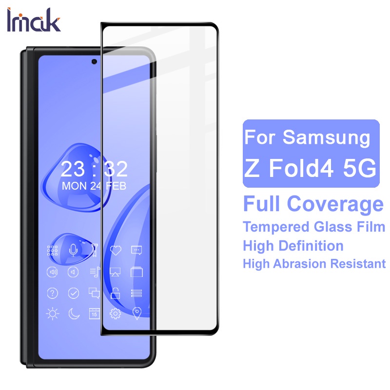 Imak cho Samsung Galaxy Z Fold4 5G Kính Cường Lực Galaxy Z Fold 4 5G Full Keo Dán Bảo Vệ Màn Hình Ph