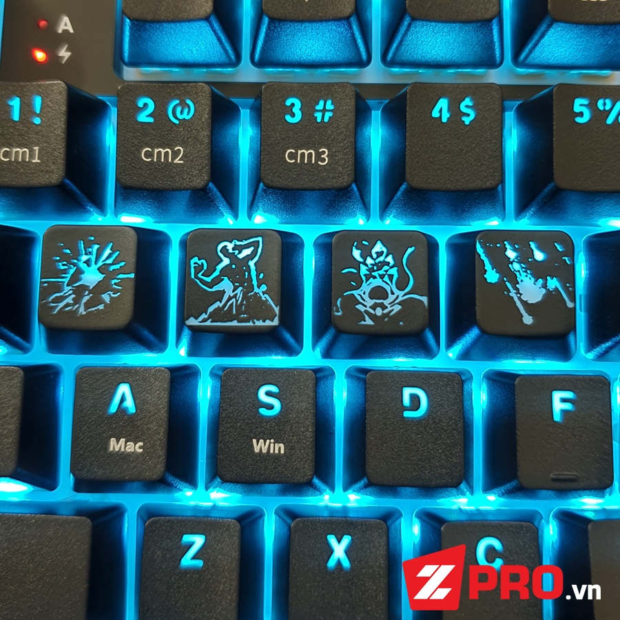 Bộ Keycap Dota 2 Crystal Maiden Skill - Kỹ Năng Crystal Maiden Dùng Gắn cho Bàn phím cơ