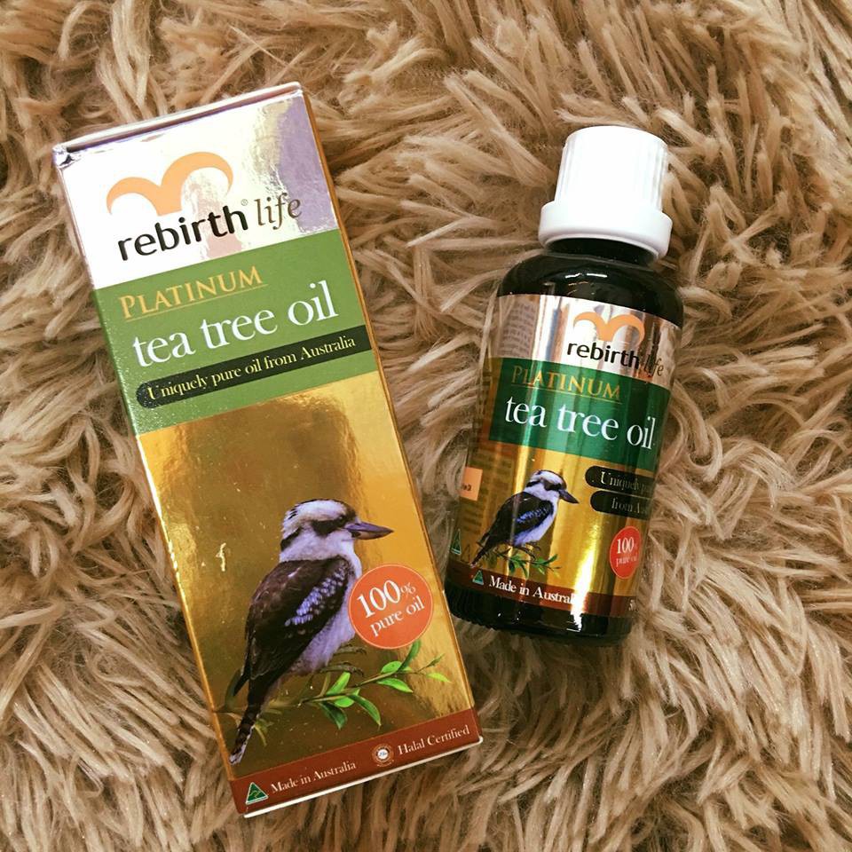 Tinh dầu tràm trà ngăn ngừa mụn Rebirth Life Platium Tea Tree Oil 10ml