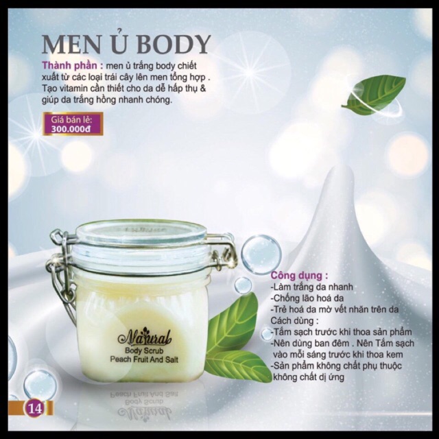 Men Ủ Body + 🎁 QUÀ tặng