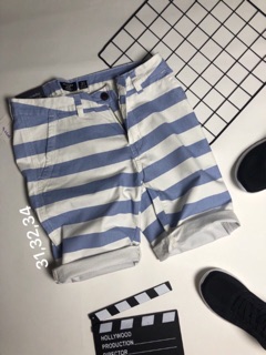 Quần Short Kaki Sọc Nam
