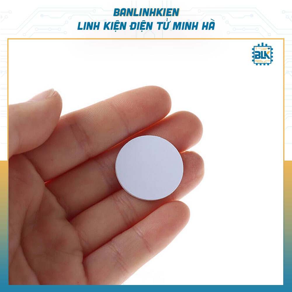 Thẻ RFID 125Khz 25MM Loại Tròn