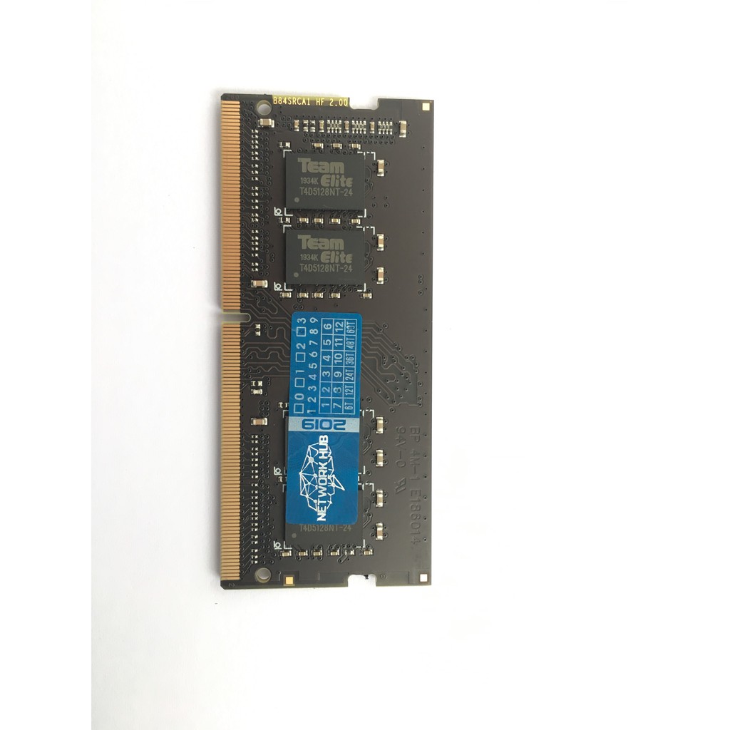 [Mã ELMS05 giảm 5% đơn 300k]Ram Laptop 4GB DDR4 Bus 2400 Teamgroup Networkhub phân phối | BigBuy360 - bigbuy360.vn