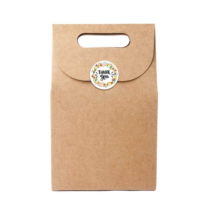 Cuộn 500 tem decal Cám ơn khách hàng chữ "Thank you for your order" tự dính dán đơn hàng TK-W72