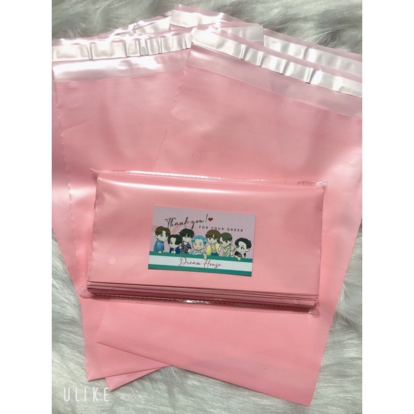 TÚI NIÊM PHONG Hồng, Xanh Pastel đóng gói hàng nhanh chóng LOẠI 1 dai dẻo mịn size 15x22;20x30