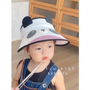 Nón Lưỡi Trai Hở Chóp Chống Nắng In Họa Tiết Hoạt Hình Thời Trang Mùa Hè Cho Bé