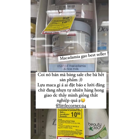 Tẩy da chết Dove Exfoliating Bdoy Polish