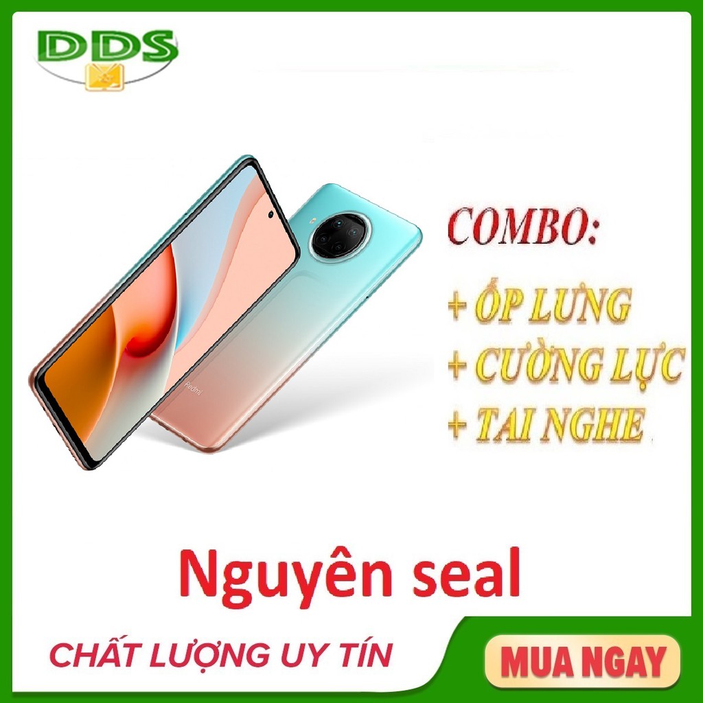 Combo Điện thoại Xiaomi Note 9 Pro 5G 6/128Gb + Ốp lưng + Cường lực + Tai nghe- Hàng nhập khẩu (China version) | BigBuy360 - bigbuy360.vn
