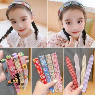 Bờm Dán Tóc, Băng Đô Cài Mái Hàn Quốc Siêu Xinh Cho Bé Gái