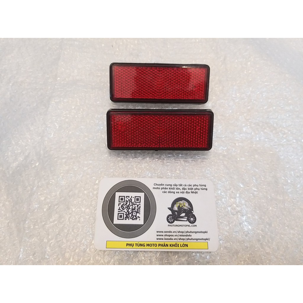 Chụp phản quang tấm phản quang mắt mèo mô tô xe máy 1 cái