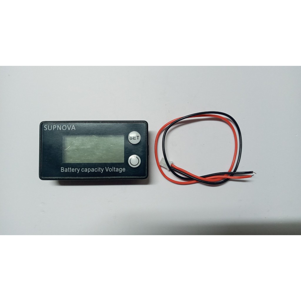 LCD báo Volt, đồng hồ báo dung lượng 8-100V 3s-25s cho pin Lithium, Lifepo4, ACQUY Chì