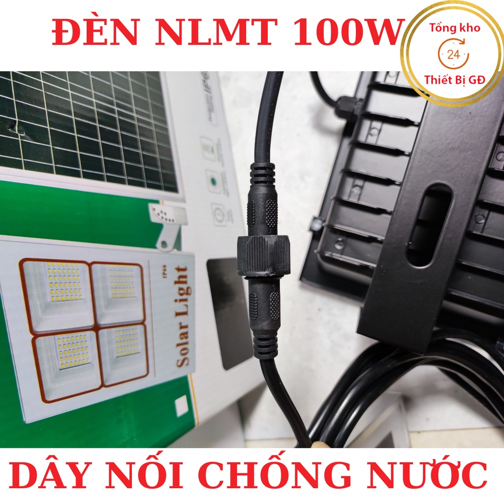 Đèn năng lượng mặt trời 200w công suất đủ pin 35.000mAh sáng 12-15h liên tục