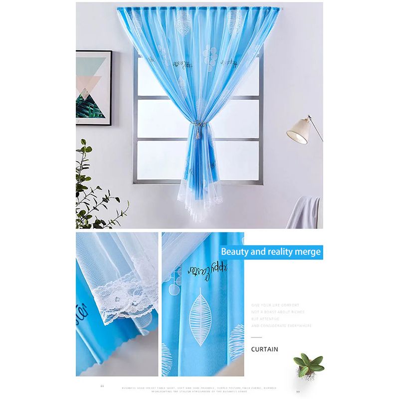Ma thuật băng rèm cửa sổ phòng khách cửa sổ phòng ngủ tuyn cửa sổ nhỏ rèm trong suốt