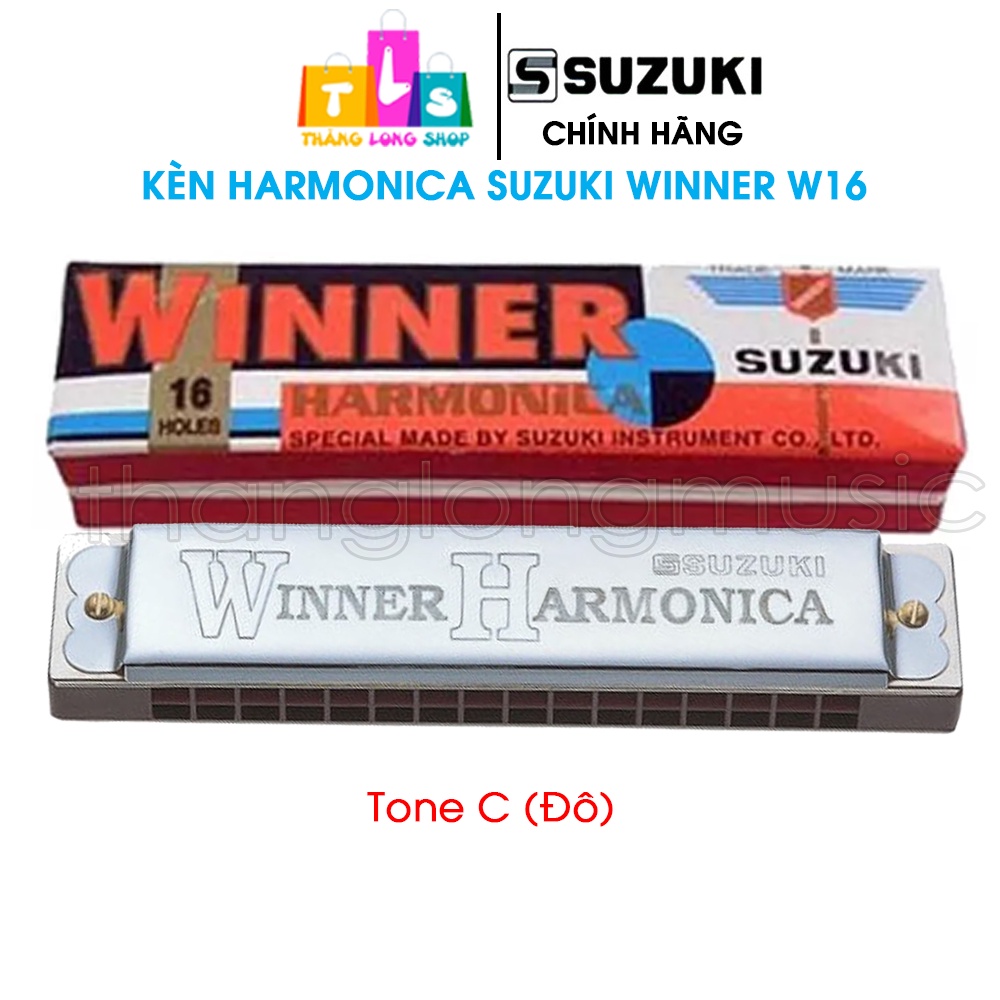 [Chính Hãng] Kèn Harmonica Tremolo Suzuki W16 - Suzuki W20 - Suzuki W24 - Suzuki STUDY24