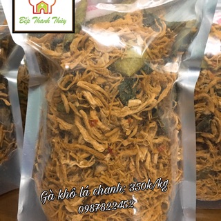 Gà khô lá chanh cay Thanh Thuỷ
