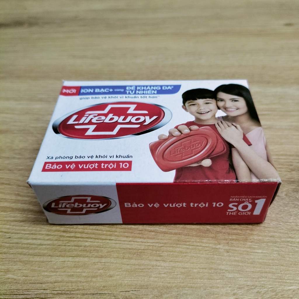 Xà bông cục Lifebuoy 90g bảo vệ vượt trội