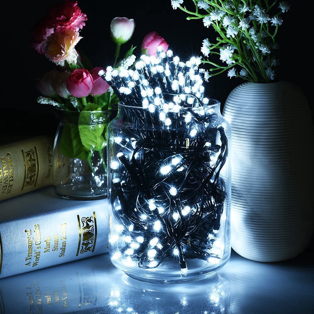 Dây đèn LED OSIDEN sử dụng năng lượng mặt trời chống thấm nước độ dài tùy chọn dùng trang trí lễ hội