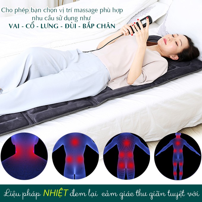 Nệm massage toàn thân OKACHI JP-M699