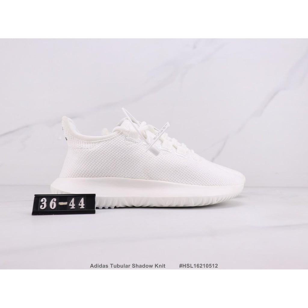 Adidas Tubular Shadow Knit Clover Small Coconut Running Shoes Knitted Flying Line Material Women's Girl's Men's Boy's Sports Running Shoes Sneakers