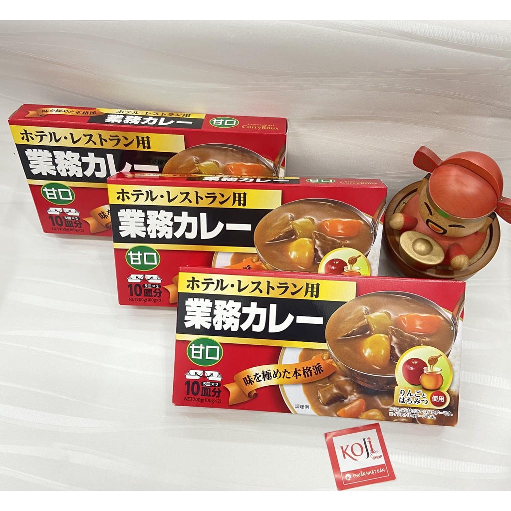 Viên Cari/ sốt vang/ sốt kem kiểu Nhật Kobe Bussan