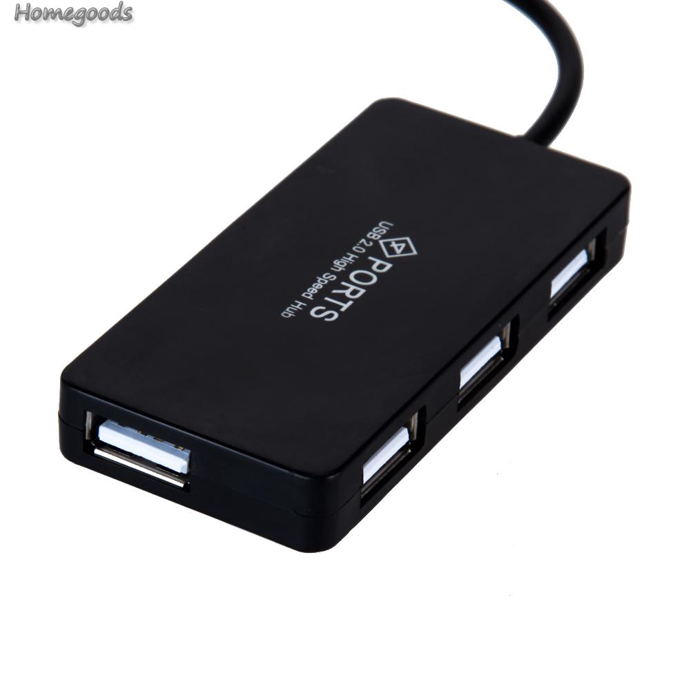 Bộ Chia 4 Cổng Usb 2.0 Tốc Độ Cao Cho Máy Tính