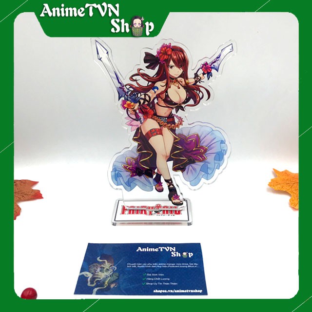 Tượng Mica Standee anime/manga Fairy Tail (Hội đuôi tiên) Nhựa Cứng Acrylic In nhiều chi tiết sắc nét