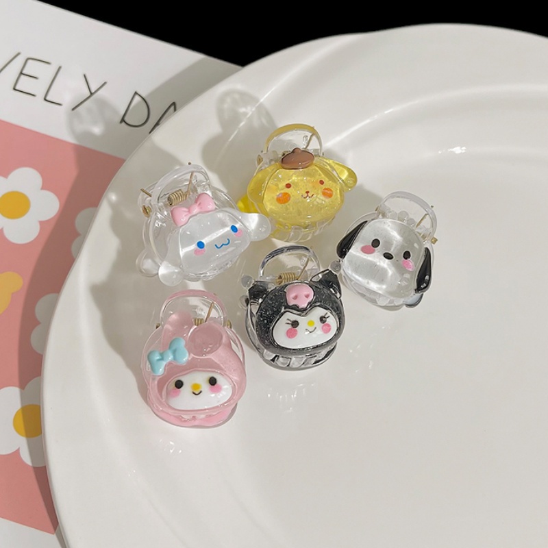 SANRIO Kẹp Tóc Hình Melody Kuromi Purin Dễ Thương Cho Bé Gái CFH JP1