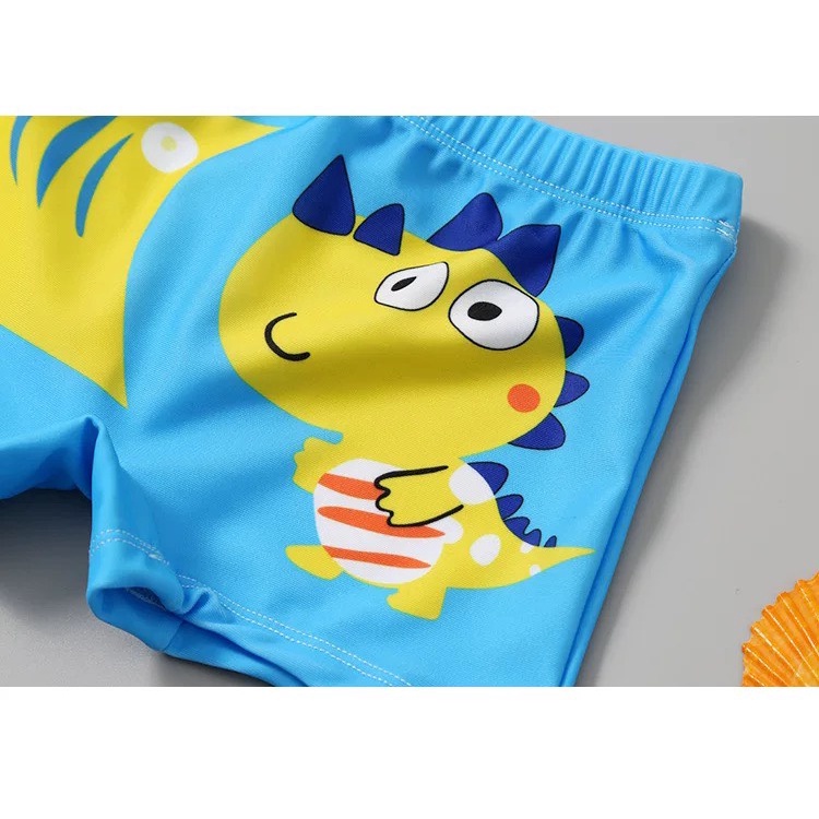 Quần bơi cho bé trai trẻ em kèm mũ Hàng Quảng Châu cao cấp