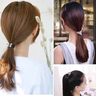 Dây Cột Tóc Phối Ngọc Trai Đầy Cá Tính