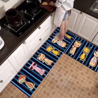 BỘ 2 Thảm 3D nhà bếp