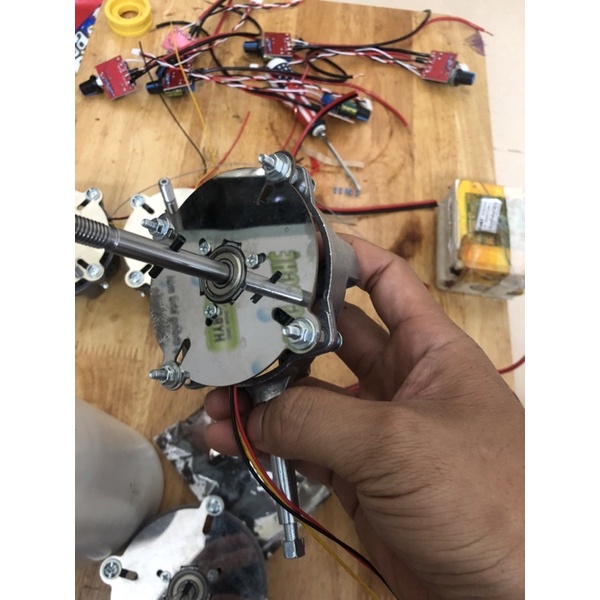 Đầu quạt BLDC 12v - động cơ chế quạt không chổi than 12V