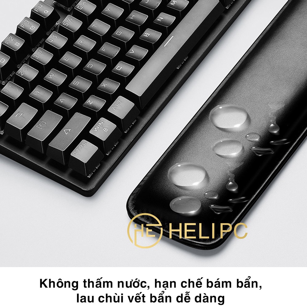 Kê tay cho bàn phím bọc da PU cao cấp chống đau mỏi cổ tay – Đệm kê tay cho bàn phím cơ