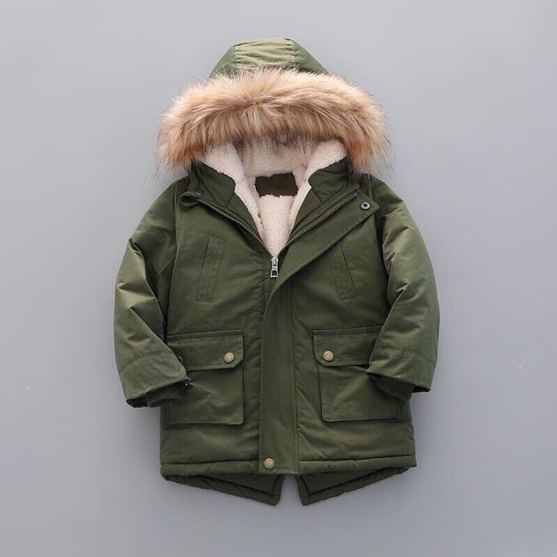 Áo khoác parka cho bé