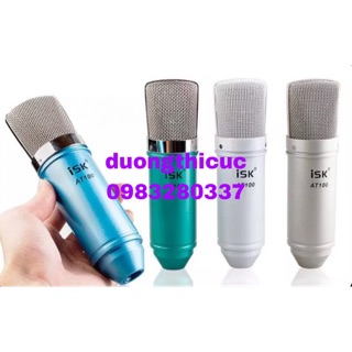 Mic thu âm hoa vinh hát AT100 hàng chính hãng