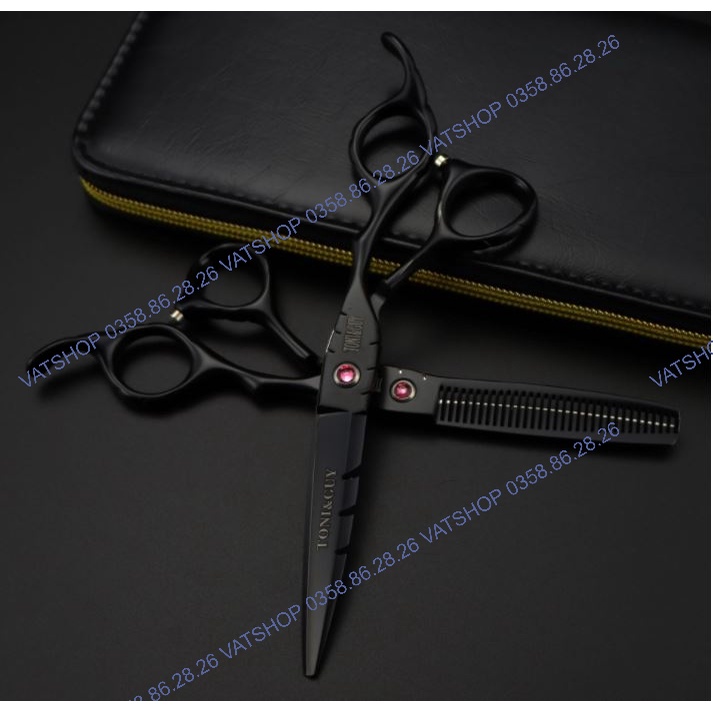 Bộ Kéo Cắt Tóc Nhật thương hiệu TONI&GUY 6.0 VAT009  cao cấp