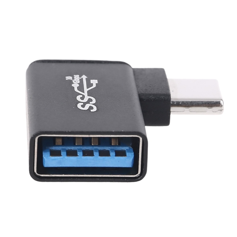 Đầu Chuyển Đổi USB A 3.0 Sang 90 Độ 3.1 Type C Cho Điện Thoại
