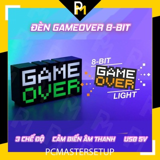 Đèn game over để bàn trang trí nháy theo nhạc